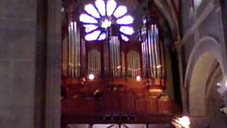 18Pipe organ Eglise SaintPaul Nimes France [upl. by Devina]