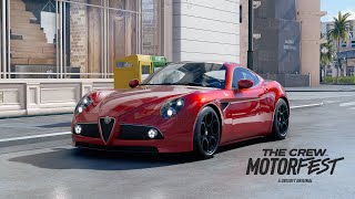 The Crew Motorfest  Alfa Romeo 8C Competizione Gameplay [upl. by Canter]