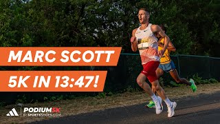 Marc Scott Wins Podium 5K  1347 [upl. by Ardek]