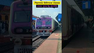 The Most Cutest Emu Train Of Sealdah Div 😲 railway train rail virals shorts trending video [upl. by Yaker]