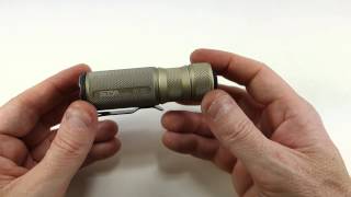 SPA Defense Novatac SPL120 LED tactical flashlight review [upl. by Rory]