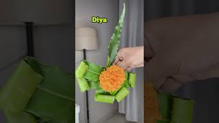 DIY leaf toran for front gate😱 diy toran shorts youtubeshorts itspriyanjalisingh [upl. by Irved]