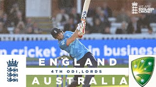 Livingstone Smashes 62 Off 27  Highlights  England v Australia  4th Men’s Metro Bank ODI 2024 [upl. by Kincaid]