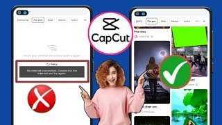 Comment réparer les modèles Capcut et aucune erreur réseau capcut aucun problème Internet 2024 [upl. by Aneert]