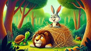 🐰🌳 Hoppers Forest Adventure Animated Nighttime Story for Kids 📚🍯🦁 [upl. by Valenza]