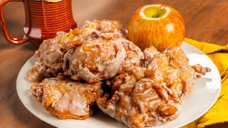 HOMEMADE APPLE FRITTERS Easy to Make and So DeliciousFall Recipe [upl. by Garris]