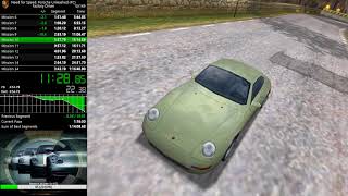 Speedrun Need for Speed Porsche Unleashed Factory Driver 11544 Former WR [upl. by Montagna928]