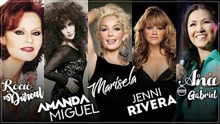 Ana Gabriel Rocío Dúrcal Amanda Miguel Marisela Y Jenni Rivera Exitos Mix ✨ Viejitas amp Bonitas [upl. by Ivets649]