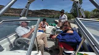 June152024 Boating at the snake river canyon dji osmo action 4 [upl. by Molohs]