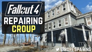 Fallout 4  How to Repair Croup Manor [upl. by Campagna343]