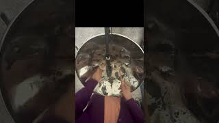 POV Steelpan Steel drum improvisation on a groove I recorded 2 years ago [upl. by Rihana]