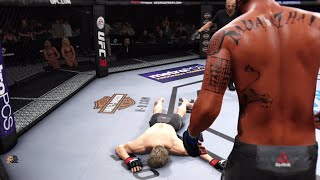 SAGE NORTHCUTT vs COSMO ALEXANDRE  EA SPORTS UFC 3 [upl. by O'Mahony229]