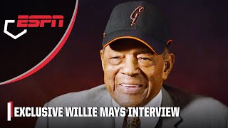 Willie Mays opens up about his storied baseball career amp lasting legacy FULL INTERVIEW  ESPN MLB [upl. by Dusty699]