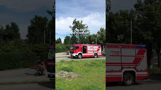 Feuerwehr in Erkner zum quotGroßeinsatzquot [upl. by Sherrod]