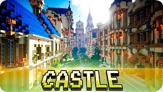 Minecraft  Hohenzollern German Castle  Map w Download [upl. by Safoelc]