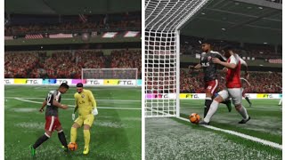 Dream League Soccer  Chrisene robs the GK and forces Penetra own goal  AZ Alkmaar 03 Exeter City [upl. by Aserat]