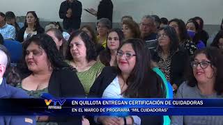 En Quillota entregan certificación de cuidadoras en el marco de programa “Mil Cuidadoras” [upl. by Feld]