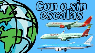 VUELOS A EUROPA DESDE BOGOTÁ  ¿Con o sin escalas [upl. by Mcknight440]