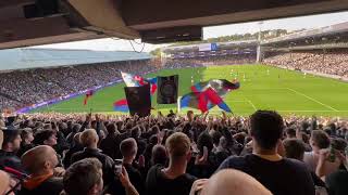 Crystal Palace fans vs Tottenham Hotspur  27102024 [upl. by Atinor936]