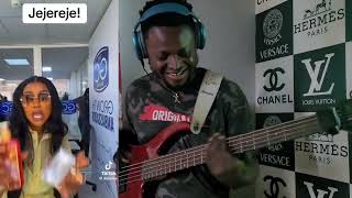 Stonebwoy  JEJEREJE  Bass cover David Osei on bass Enjoy this nice tune [upl. by Meehaf]