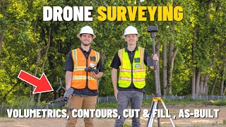 Drone Surveying for Construction  Photogrammetry amp Mapping [upl. by Arawaj]