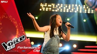 The Voice Kids Thailand  เพลง พิชญนันท์  Somethings Gotta Hold On Me  17 Jan 2016 [upl. by Sayre]