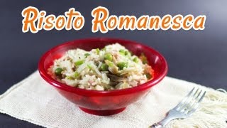 Risoto Romanesca  Receitas de Minuto 48 [upl. by Ycrad750]