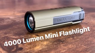 4000 Lumen IMALENT LD70 MINI EDC Flashlight Review [upl. by Madel]