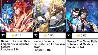 Top 50 Best Cultivation Manhua With Leveling System [upl. by Tammara487]