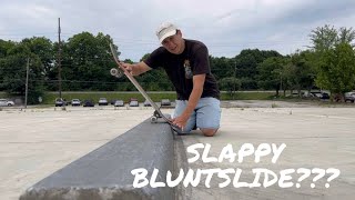 How to Slappy Backside Bluntslide [upl. by Adnar]