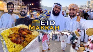 Must Watch Arab Traditional Way Of EID Celebration in Makkah Saudi Arabia [upl. by Ahsotal332]