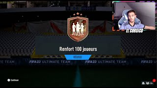 Jouvre Le Gros SBC quotRenfort 100 Joueursquot  FIFA 23 [upl. by Eak39]