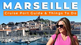 Marseille France Cruise Port Guide  Best Things To Do In Marseille 4K [upl. by Yetsirhc361]