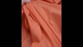 CHAMBRAY ORANGE KHADI COTTON 92 GSM HANDWOVEN FABRIC [upl. by Beckerman]