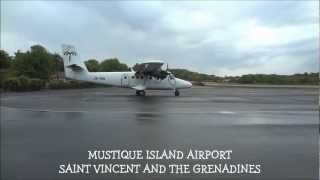 Marco  Mustique Island To Kingstown Flight [upl. by Ecniuq]