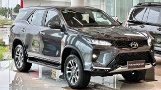 2024 Toyota Fortuner Legender  7Seaters Luxury Family SUV  Grey Metallic Exterior and Interior [upl. by Hilleary]