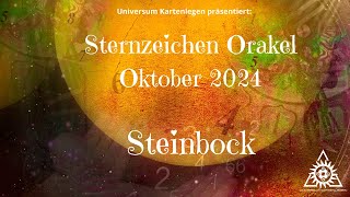 Steinbock  Tarotblick Oktober 24  nimmt sein Leben wieder in die eigene Hand [upl. by Secnarfyram]