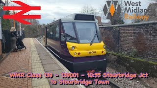 FRV WMR Class 139 Parry People Mover on the 1055 to Stourbridge Town [upl. by Roht]