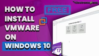 How to install vmware on windows 10 FREE 2024 [upl. by Schach87]