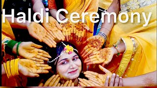 Haldi Ceremony Mahima Mahi Kaveri [upl. by Neleh]