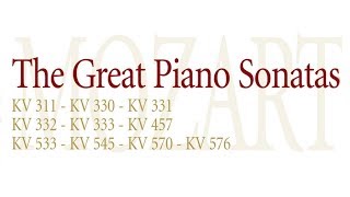 Mozart The Great Piano Sonatas [upl. by Gratia]