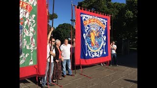 Durham Minerss Gala 2017 Lambton amp Houghton Banners [upl. by Pierrepont]