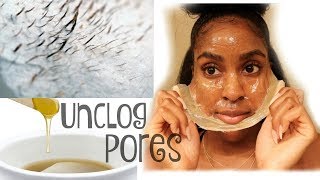 DIY Milk Peel Off Mask UNPLUG Blackheads Whiteheads amp Unwanted Hair [upl. by Farrar]