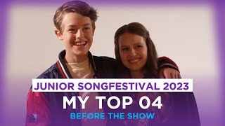 Junior Songfestival 2023 🇳🇱 • My top 04 Before the show [upl. by Notyad]