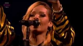 Rihanna Diamonds Live At T in the park festival2 [upl. by Doralin]