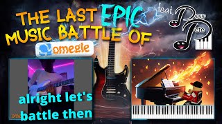 Dueling a Guitarist on Omegle with my Roblox Piano Goodbye Omegle [upl. by Turtle]