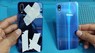 Huawei p20 lite back Replacement Emergency😂😂 [upl. by Nager]