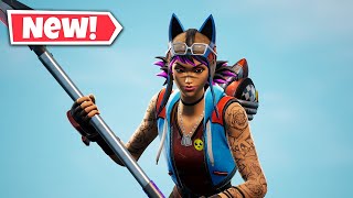 New RENEGADE LYNX Skin Gameplay in Fortnite  OG Battle Pass [upl. by Soloma]