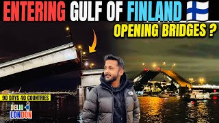 The Most Unique Way To Enter Gulf Of Finland At MidNight Ep  57 India To London Road Trip [upl. by Charo99]