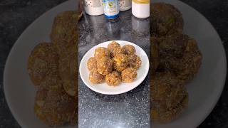 Sugar free dry fruits coconut ladoo healthy shorts viralvideo [upl. by Edmund651]